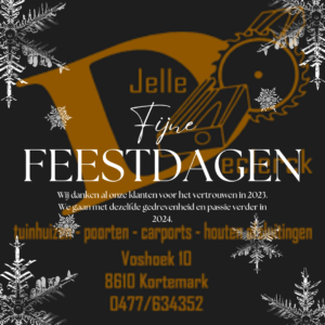 FIJNE FEESTDAGEN